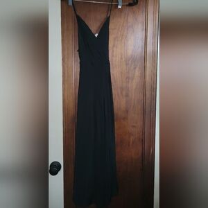J Crew Black Party  Dress Sz 8 4S